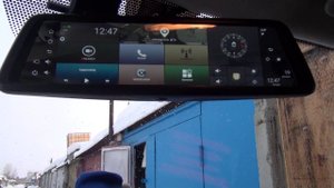 Зеркало заднего вида на андроиде: Phisung V9 10 "