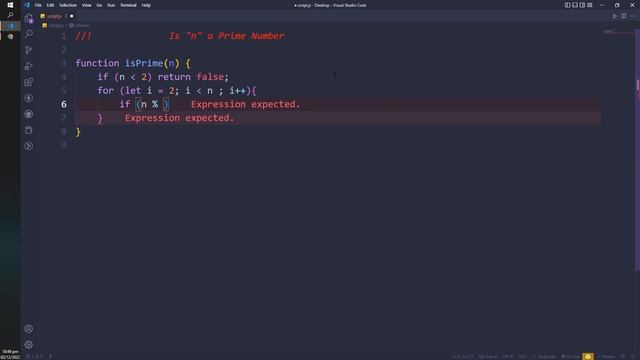 5. Check is Prime Number JS | 100 days of code (Problem Solving) Interview Q's | Urdu / Hindi | FAQ
