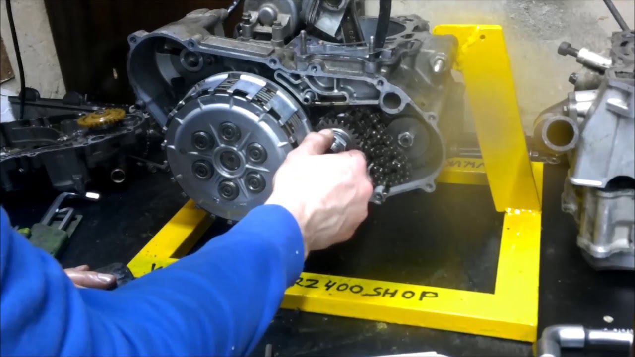 Разборка мотора Suzuki DRZ400 смотреть онлайн
