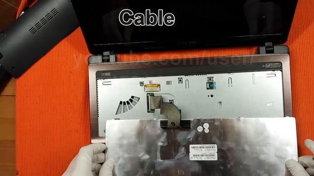 Asus Laptop Change keyboard A53 A73 X53 Series K53SV A53S смотреть онлайн