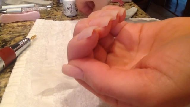 ?Как укрепить ногти гелем ! смотреть онлайн