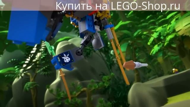 ЛЕГО 70754 Летающий робот Джея |LEGO NinjaGo смотреть онлайн