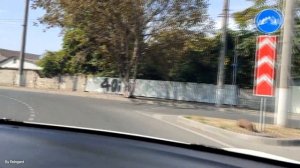 ГОСавтошкола, Симферополь - Разворот с использованием прилегающей на ул. Садовая, вариант 2.