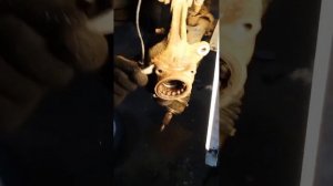 Мицубиси, замена ступичного подшипника