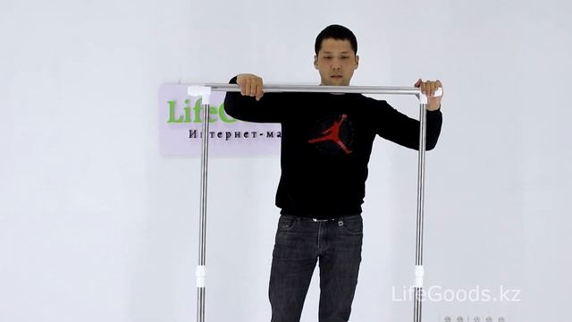 Вешалка напольная для одежды YLT-0319: инструкция по сборке, обзор от интернет-магазина LifeGoods.k смотреть онлайн