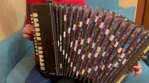 Песня "Здравствуй купавушка" разбор на гармони.