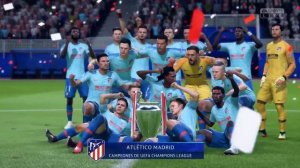 FIFA 19 ( Campeón de Champion con el Atlético De Madrid )