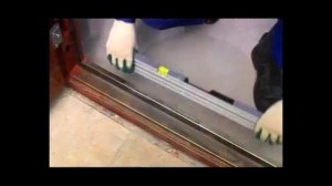 Установка входной металлической двери