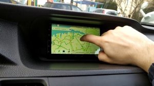 Honda Accord 8. Магнитола Android вместо верхнего монохромного дисплея.