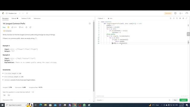day 4 | 14. Longest Common Prefix смотреть онлайн