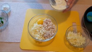 Горячие закуски! кексики - маффины с курицей и сыром без добавления муки!!!