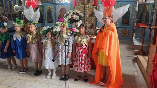 Пасхальный концерт в Храме Иконы Казанской Божьей Матери с.Борисовка