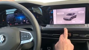 VW Golf 8 change menu language