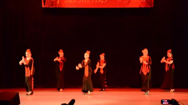 Tangos de Grana. Группа Ф2. Школа фламенко Юлии Плахотиной De Las Llamas г. Москва. смотреть онлайн
