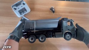 DOUBLE RC 1/20 Dump Truck E590  Unboxing