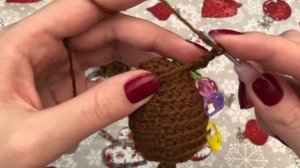 МК: ЕЛОВАЯ И СОСНОВАЯ ШИШКА КРЮЧКОМ