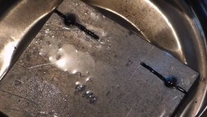 Травление обломанного метчика лимонной кислотой
