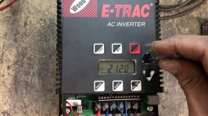 WOOD'S E-TRAC AC INVERTER 5HP 380-480VAC ***REPAIRED & TESTED***