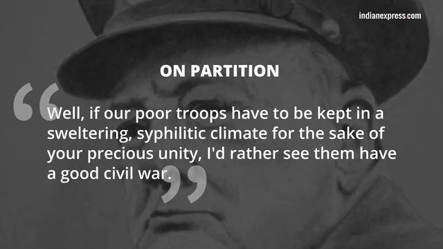 5 of Winston Churchill’s controversial quotes about India смотреть онлайн