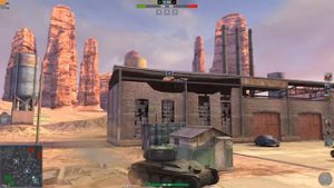 как открыть контейнер-пасхалку в wot blitz на карте золотая долина