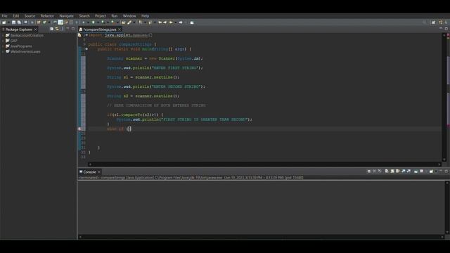 Java Program to Compare Strings| Compare 2 Strings in Java@CodeWithHarry @SmartProgramming @Telusko