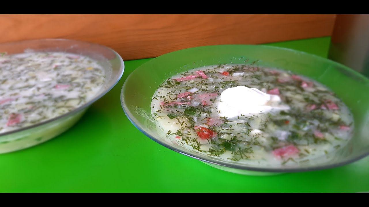Окрошка - самое популярное и любимое сезонное блюдо.