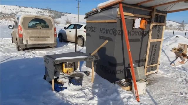 СИП панельный дом от фундамента до крыши стены(первый день половина стен) отчет смотреть онлайн