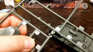 собираем модель танка т34-76 от фирмы ''моделист''