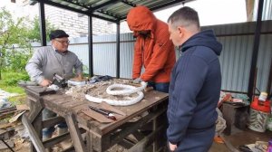 Поездка в гости. Тест ножей. Игорь Лукинов и Евгений Литвин