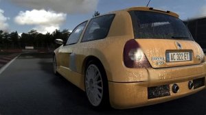 Assetto Corsa Renault Clio V6 rain is coming