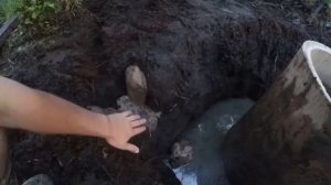 обустройство родника // начало водопровода // хутор Загайки