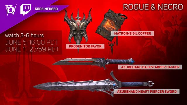 Diablo IV Twitch Drops, Skins, and Mount! смотреть онлайн