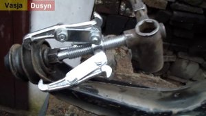 Замена сайлентблоков переднего рычагова ауди 80 [ @ 2017 ]