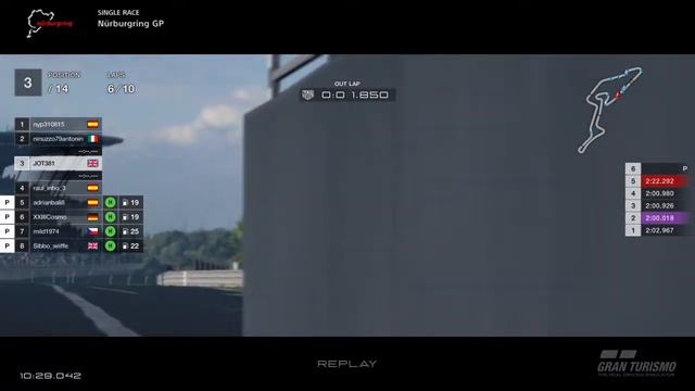 JOT381 GRAN TURISMO SPORT 130618 NURBURGRING MERCEDES GT 2nd to 1st ONLINE RACE 10 LAPS 514th WIN смотреть онлайн