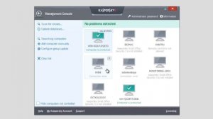 How to update and scan computers remotely in Kaspersky Small Office Security 3