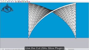 Sketchup tutorial parametric | How to model a canopy in sketchup