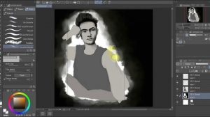 Digital Painting | Adobe Photoshop. Time-lapse in 1:50 min of a 2:30 Hrs. Video.