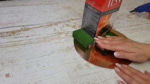 Оформление коробки чая // Цветы с конфетами