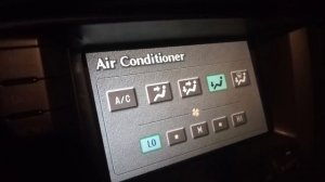 Плохо работает печка LX470, LC100 (холодный воздух в ноги, теплый в лицо).