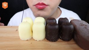 ASMR CHOCOLATE MARSHMALLOWS, MAGNUM ICE CREAM *딕만스 초콜릿 마시멜로우 DICKMANN'S, 매그넘 아이스크림 *초콜릿 디저트 MUKBANG