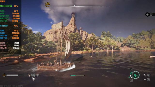 Skull and Bones OPEN BETA~ Ubisoft's Pirate MMORPG | RTX 3060 | DLSS 3.5 | PC 1080P Performance Tes смотреть онлайн