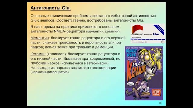 Вячеслав Альбертович Дубынин, биофак МГУ Химия мозга, лекция № 6