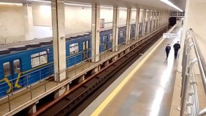 Станция метро Красный хутор в Киеве. Киевский метрополитен. Сырецко-Печерская линия. Kyiv metro.