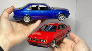 Сделал сразу две BMW M5 из ПЛАСТИЛИНА своими руками, e34