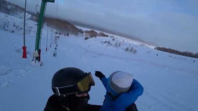 Хабарское 2022 Открыли Горнолыжный Сезон #хабарское смотреть онлайн