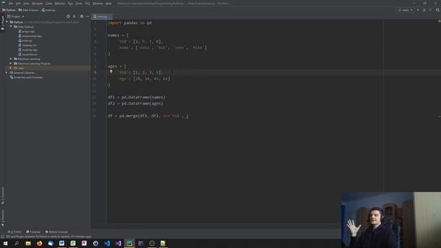 Python Data Science Tutorial #16 - Pandas Merging Data Frames