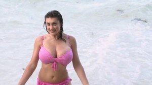 Valory Irene on the beach