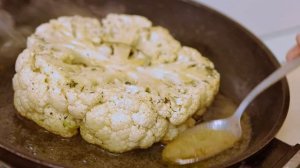 Стейк из цветной капусты. Это блюдо из Басского Кулинарного Центра