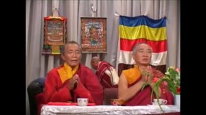 7 строчная молитва ГУРУ РИНПОЧЕ, Палден Шераб Ринпоче и Цеванг Донгьял Ринпоче