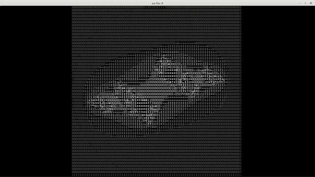 Красивое ASCII демо в терминале Линукс